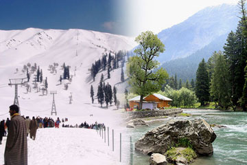 Amritsar Patnitop Pahalgam Srinagar Gulmarg Sonmarg Tour Package